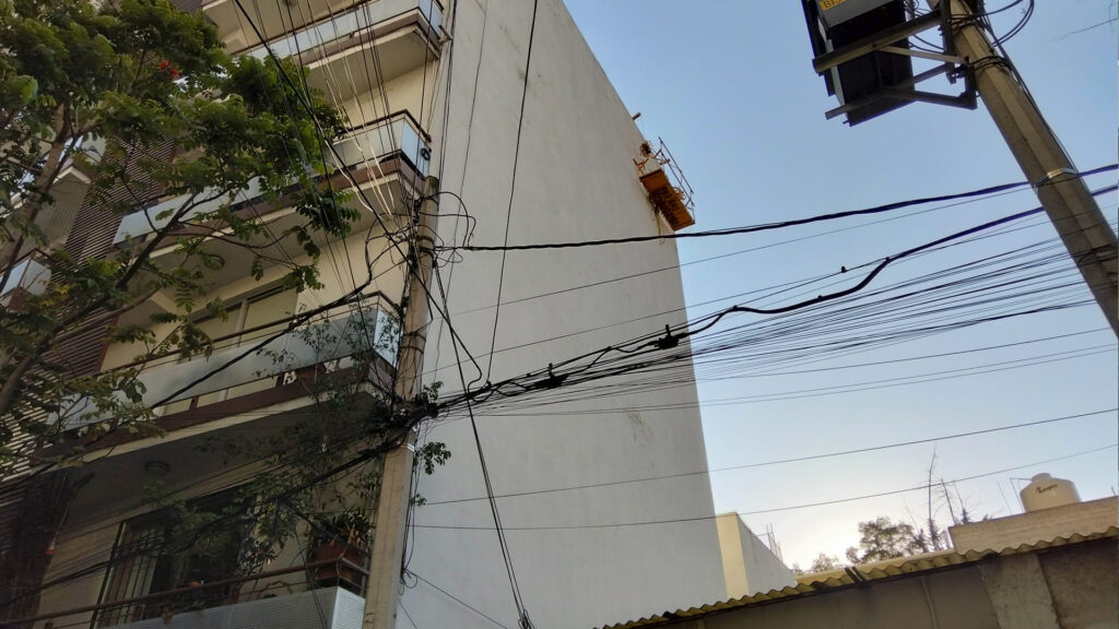 hamaca, trabajos en altura